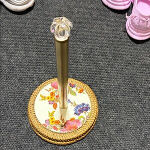 MacKenzie-Childs "Flower Market" Paper Towel Holder